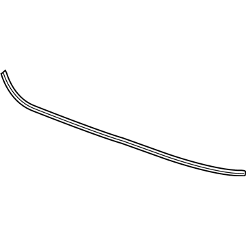 Honda 73151-TBA-A01 Molding, FR Windshield LWR