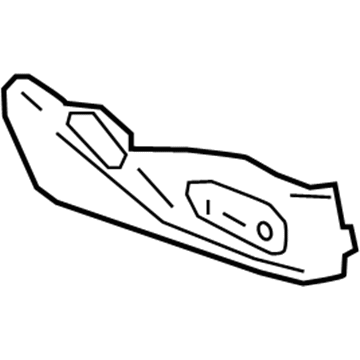 GM 23284793 Outer Finish Panel