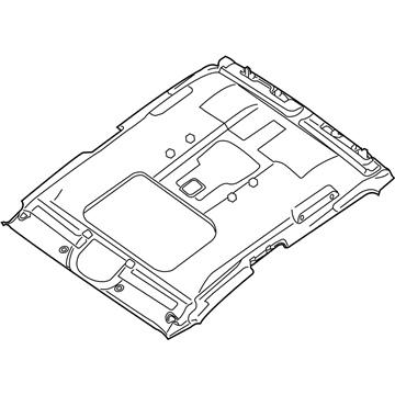 Nissan 73910-ZR56B Headlining Assy