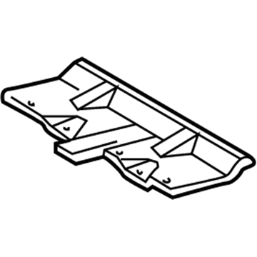 Lexus 51495-35050 Cover, Transmission Under