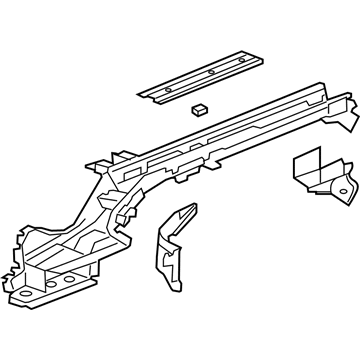 GM 23450481 Rear Rail Assembly