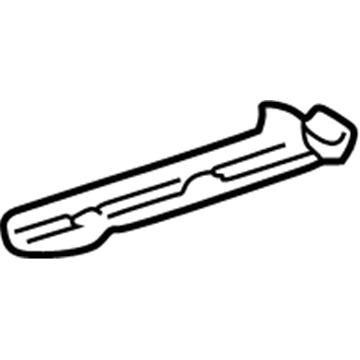 Lexus 63218-22040 Garnish, Sliding Roof Side, LH