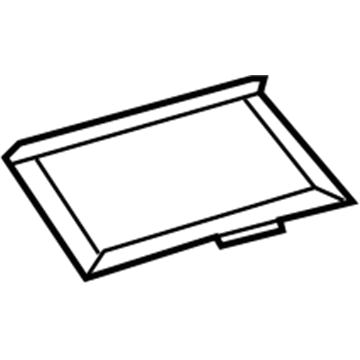 Lexus 64350-50022 Shade Assy, Rear Window