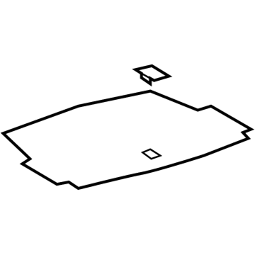 Lexus 64701-50070-C0 Mat Sub-Assy, Luggage Compartment