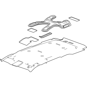 GM 84870010 Headliner