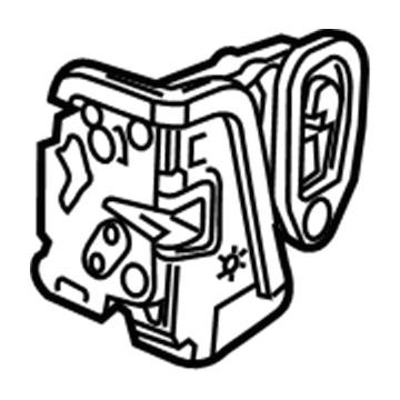 GM 13537007 Lock Assembly