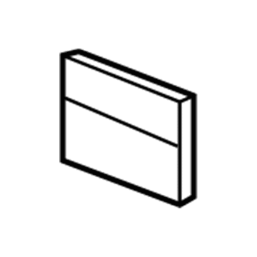 Honda 83403-SJC-A01ZA Divider, Box *NH167L* (GRAPHITE BLACK)