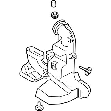 Kia 28212H9150 DUCT-AIR B RESONATOR
