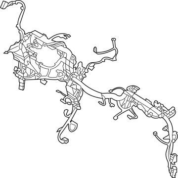 Hyundai 91100-P0662 WIRING ASSY-MAIN