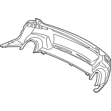 Acura 04715-STK-A92 Face, Rear (Dot)