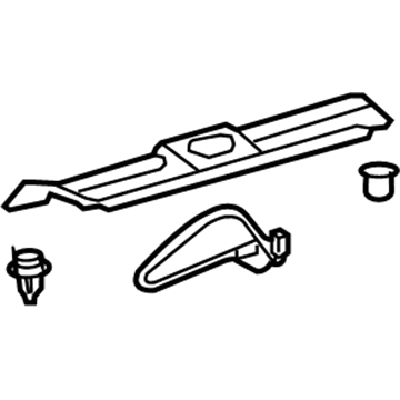 Lexus 64330-50310-C0 Panel Assy, Package Tray Trim