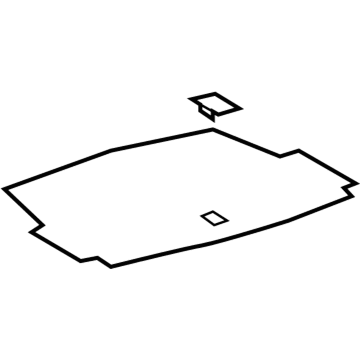 Lexus 64701-50120-C0 Mat Sub-Assy, Luggage Compartment