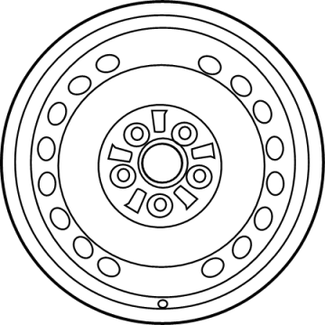 Lexus 42611-06C40 Wheel, Disc