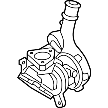 Ford LU2Z-6K682-A TURBOCHARGER ASY