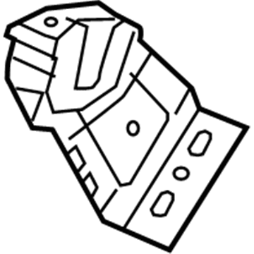 Hyundai 89720-F3000 Hinge Assembly-Rear Seat Back, Cent