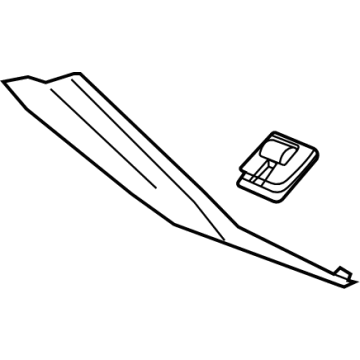 BMW 51-16-6-994-077 CE.CONS.TRIM, FR.PASSENGER