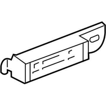 GM 13592781 Antenna Asm-Low Frequency Rear Bumper Eccn=5A991A