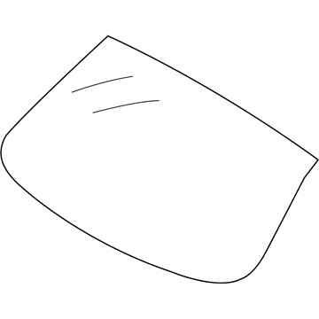 BMW 51-31-7-454-435 WINDSHIELD, GREEN, RAIN/LIGH