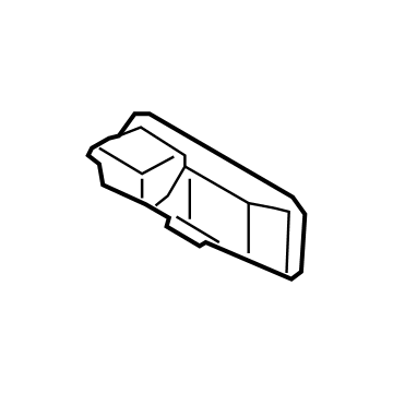 BMW 51-16-6-830-616 Interior Mirror Ec / Led