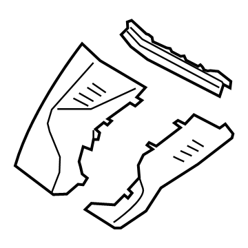 BMW 51-16-9-108-977 MIRROR BASE COVER SET