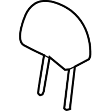 Hyundai 88700-3M201-RHE Headrest Assembly-Front Seat