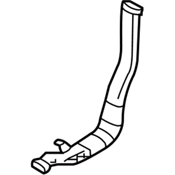 Hyundai 88358-3M010 Duct Assembly-Seat Back