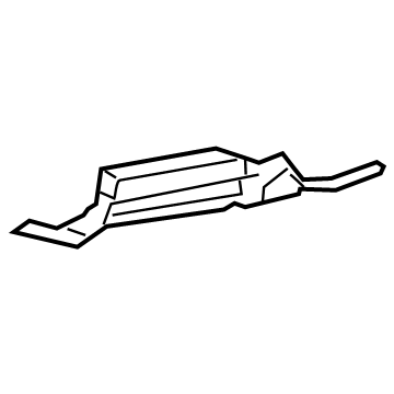 BMW 51-12-7-452-625 HOLDER FOR TRIM FOR EXH.TAIL