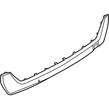 BMW 51-12-9-448-160 COVER, BUMPER, REAR