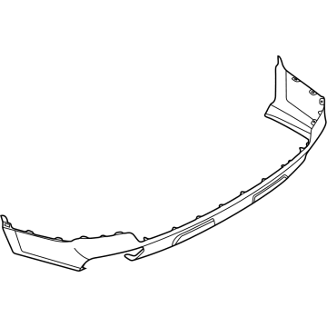 BMW 51-12-9-880-370 TRIM PANEL, BUMPER, REAR, BO