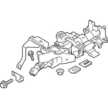 Infiniti 48810-1BA1A Column Assy-Steering, Upper