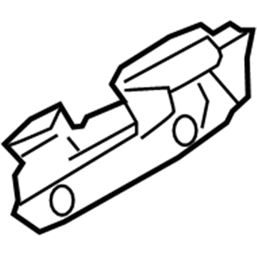 BMW 11-65-7-603-060 Heat Protection Right