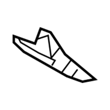Lexus 55214-50061 Pad, Dash Panel Insulator, NO.2