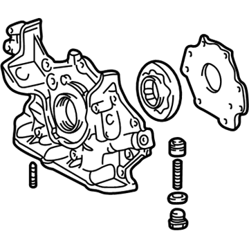 Lexus 15100-0A020 Pump Assembly, Oil