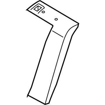 BMW 52-20-3-330-434 Right Backrest Upholstery