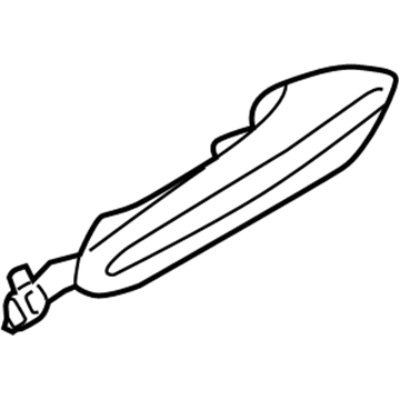 BMW 51-21-7-231-934 Front Door Handle