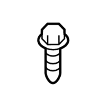 BMW 07-14-7-248-303 Torx-Bolt With Washer
