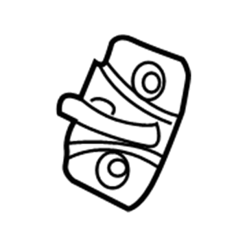 BMW 51-21-7-312-545 Catch Bracket