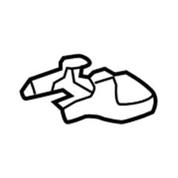Toyota 72138-06100-A2 Track End Cover
