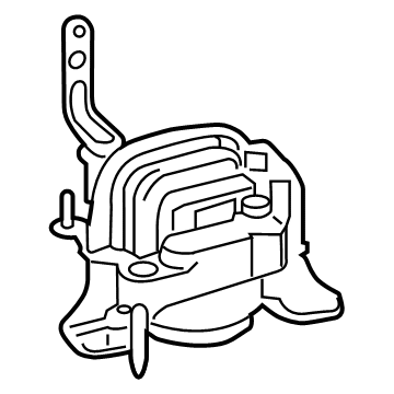 Toyota 12305-F0150 Side Mount