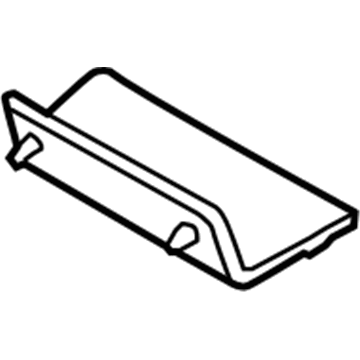 BMW 51-16-9-227-888 Rubber Insert, Oddments Tray Rear