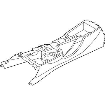 BMW 51-16-9-235-475 Carrier, Centre Console