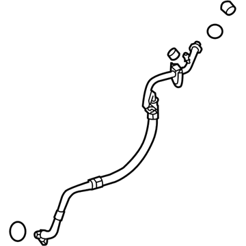 Infiniti 92480-1MG0D Hose-Flexible, Low