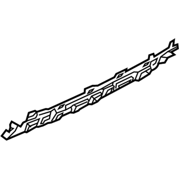 BMW 51-11-7-458-879 Reinforcement, Bumper, Rear Bottom