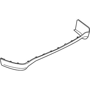 BMW 51-12-7-488-230 Cladding, Bumper, Rear