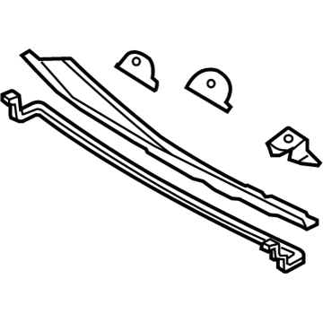 Nissan 66318-1FC0A Extension-Cowl Top