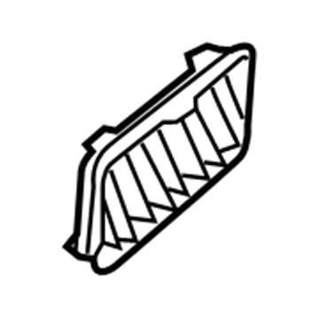 Kia 975103K000 Grille Assembly-Air Extractor