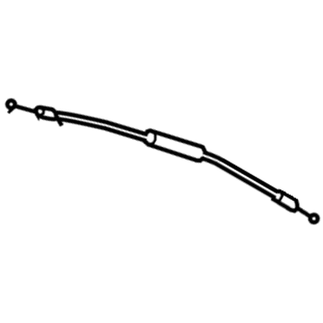 Lexus 69770-50070 Cable Assy, Rear Door Inside Locking