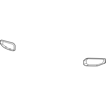 Mopar 6BU58TZZAA Front Bumper Applique, Right