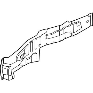 BMW 41-11-8-844-271 END PLATE, SIDE MEMBER, LEFT