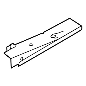 BMW 41-00-7-413-043 Extension, Side Member, Top Left